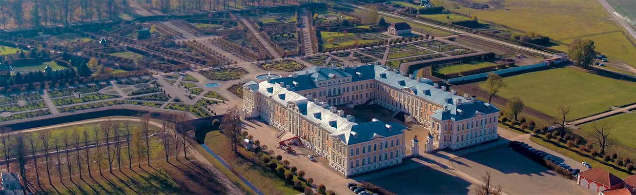 Installation du système de protection contre la foudre actif pda pour le Palais de Rundale