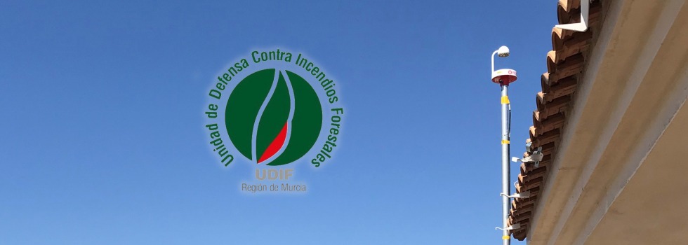 detección rayos en zona forestal Unidad de defensa contra incendios forestales (UDIF) Región de Murcia - España