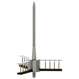 INGESCO PDI 3.4 Para-raios com dispositivo de ionização não eletrônico INGESCO PDI 3.4 Para-raios com dispositivo de ionização não eletrônico
