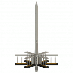 ESE Lightning Rod INGESCO 6.3 with Non Electronic Early Streamer Emission ESE Lightning Rod INGESCO 6.3 with Non Electronic Early Streamer Emission