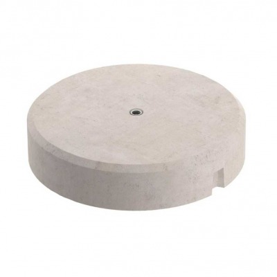 Soporte circular para fijación para parrayos franklin