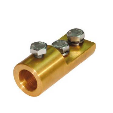 Clamp rod to tape