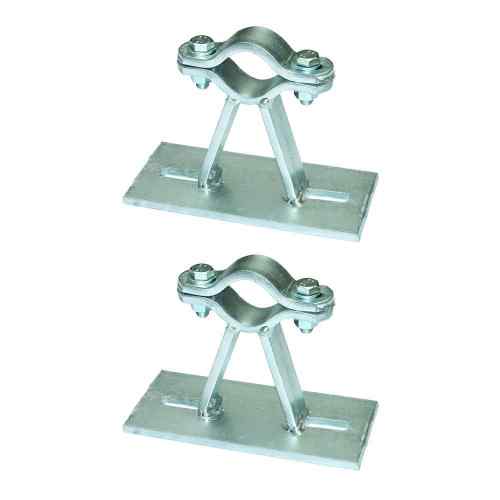 Anclaje de placa para mástil de 15
