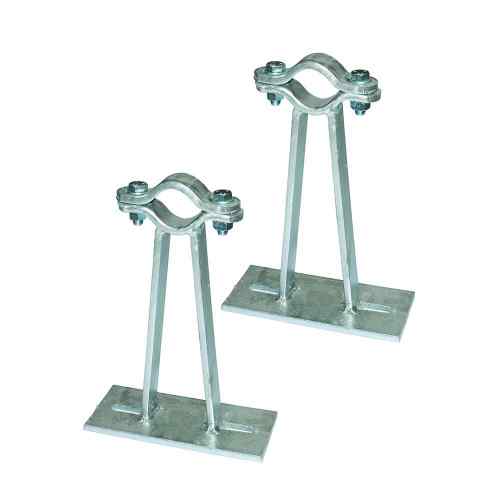 Anclaje de placa para mástil de 30