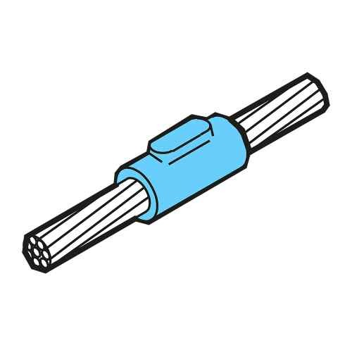 Linear cable-to-cable weld Linear cable-to-cable weld
