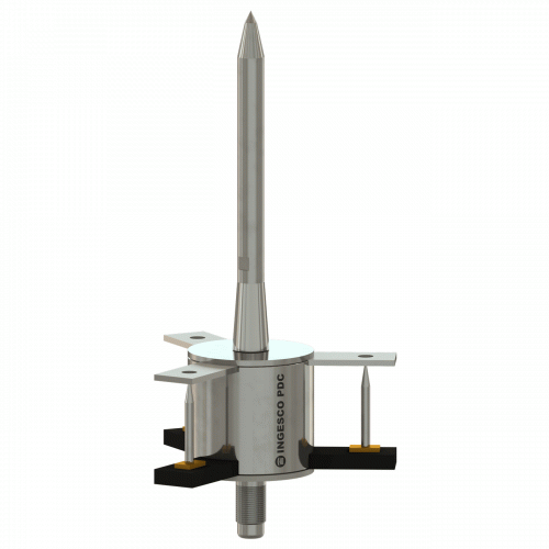 ESE Lightning Rod  INGESCO 3.1 with Non Electronic Early Streamer Emission ESE Lightning Rod  INGESCO 3.1 with Non Electronic Early Streamer Emission