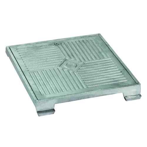 Couvercle et cadre en aluminium